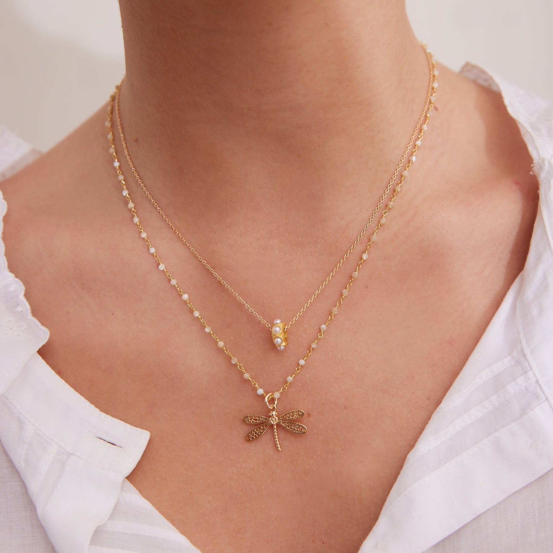 Collar Libellule